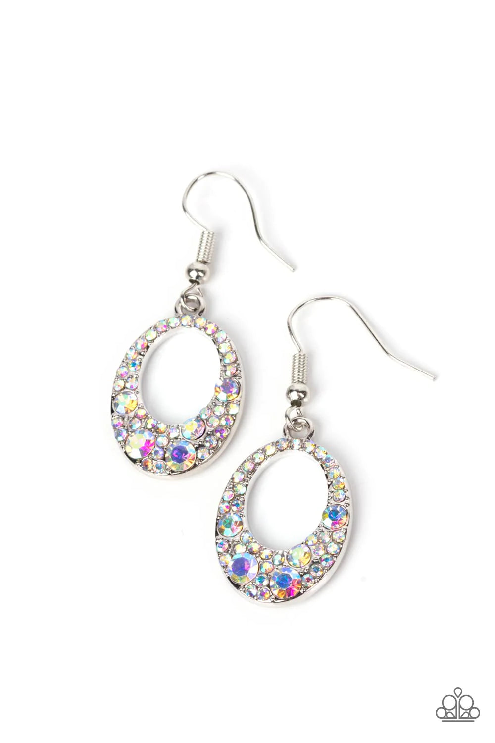 A Finishing Touch Showroom Sizzle - Multi Iridescent Earring