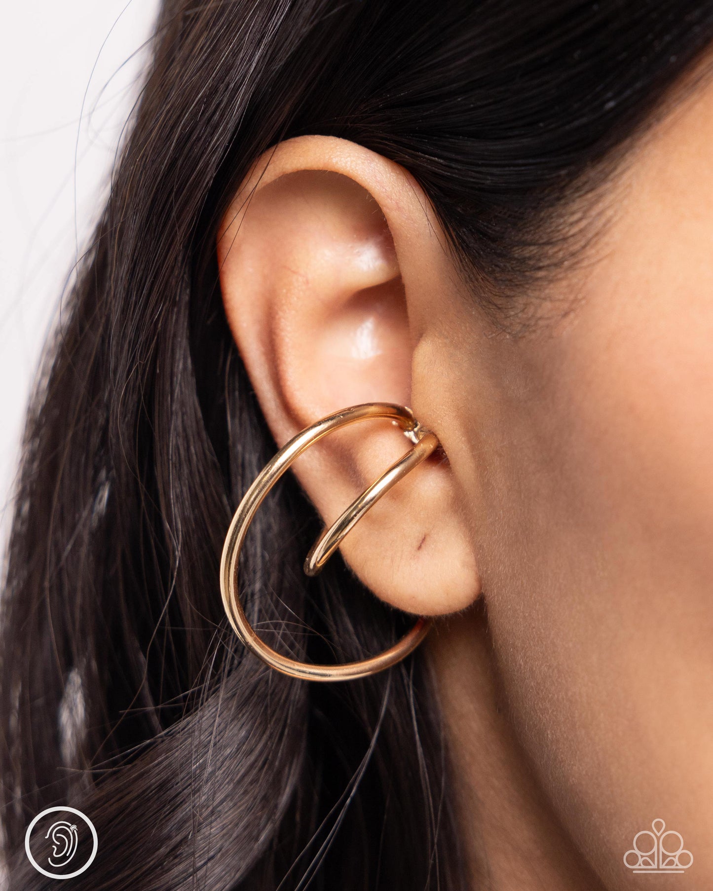A Finishing Touch Wraparound Whimsy - Gold Earring