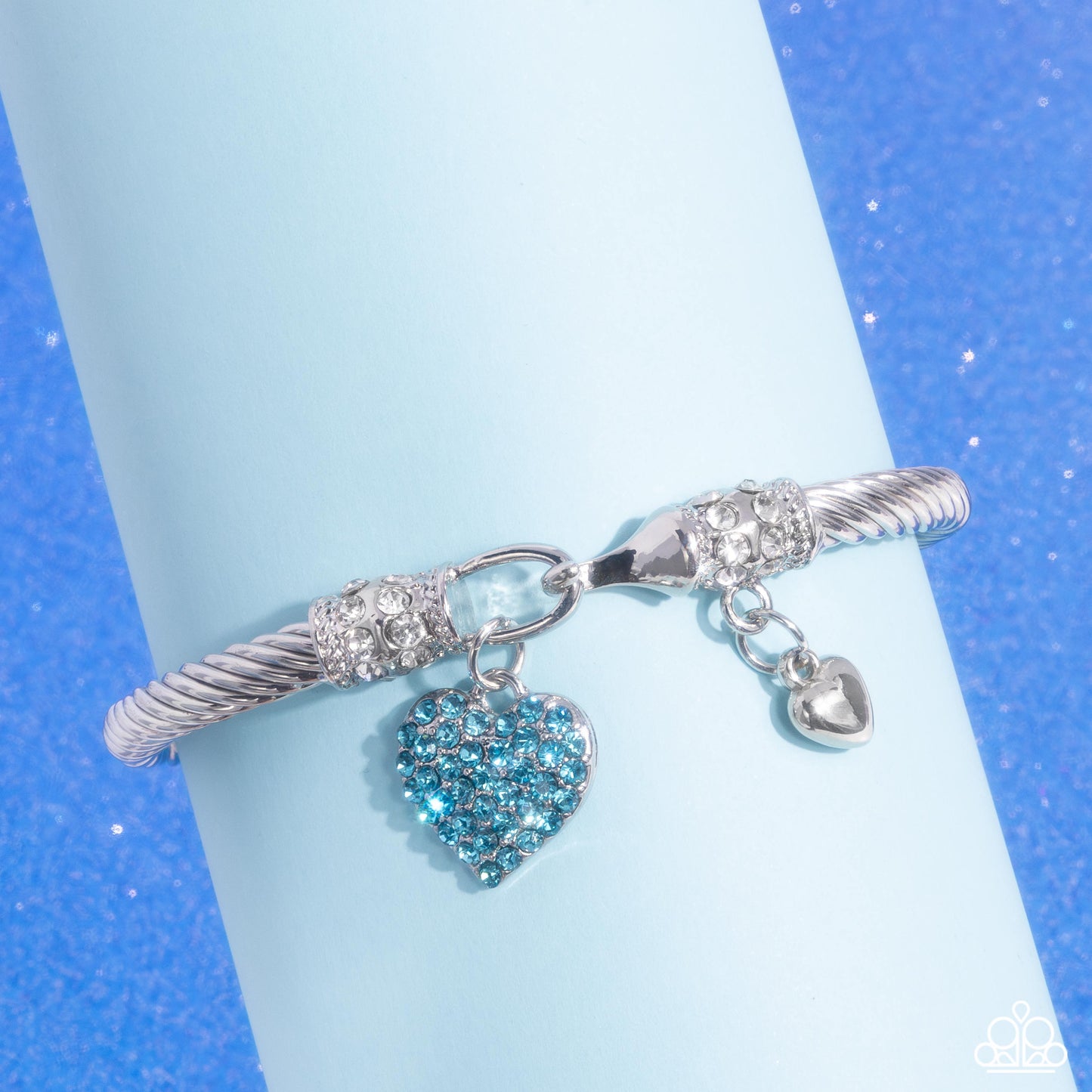 A Finishing Touch Heart Hour - Blue Bracelet