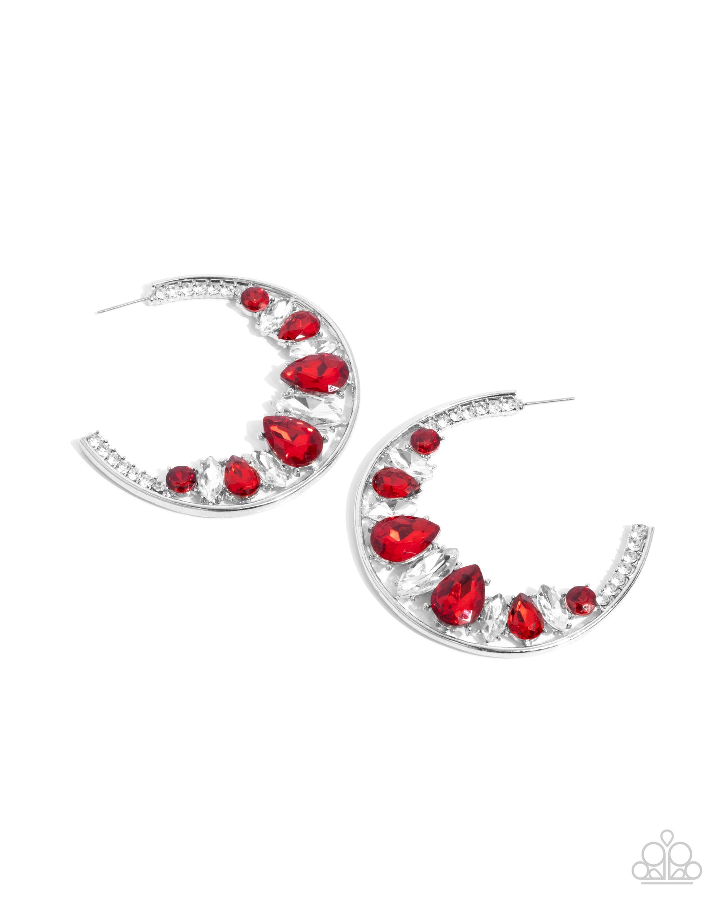 A Finishing Touch Refined Rewind - Red Earrings