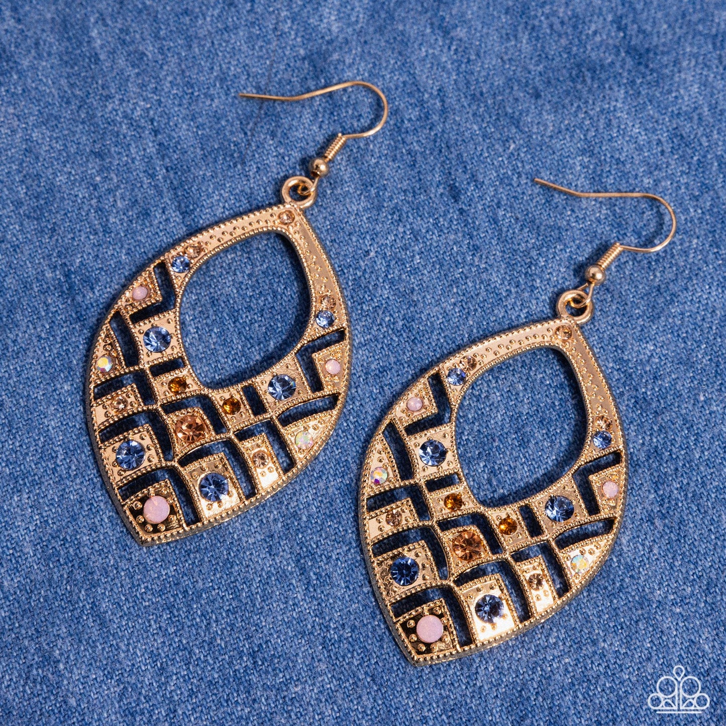 A Finishing Touch Glittery Gaze - Multi Earring