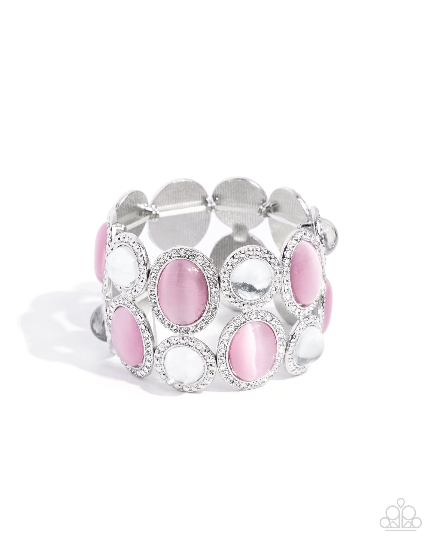 A Finishing Touch Affixed Appeal - Pink Bracelet