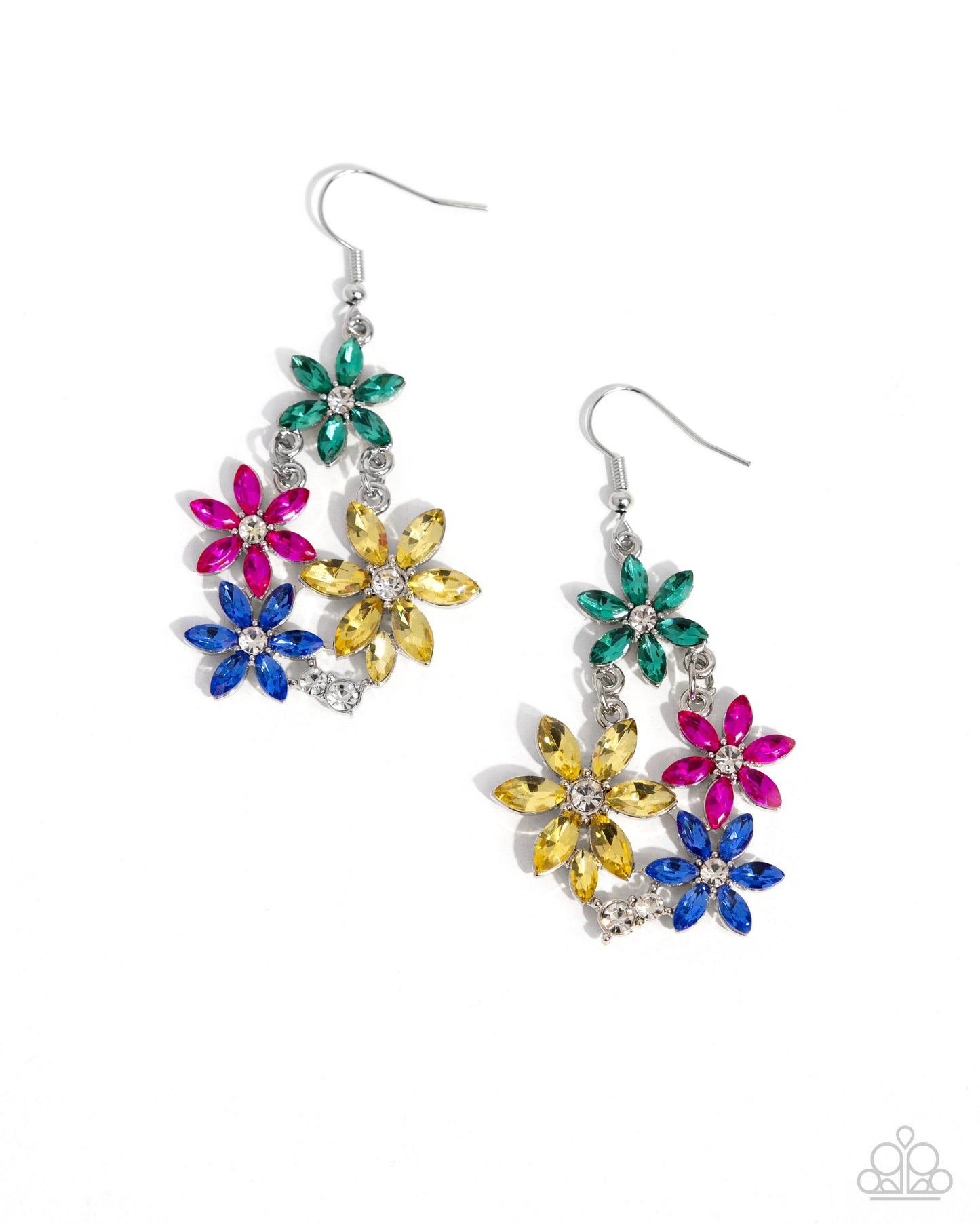 A Finishing Touch Floral Founder - Multi Earrings