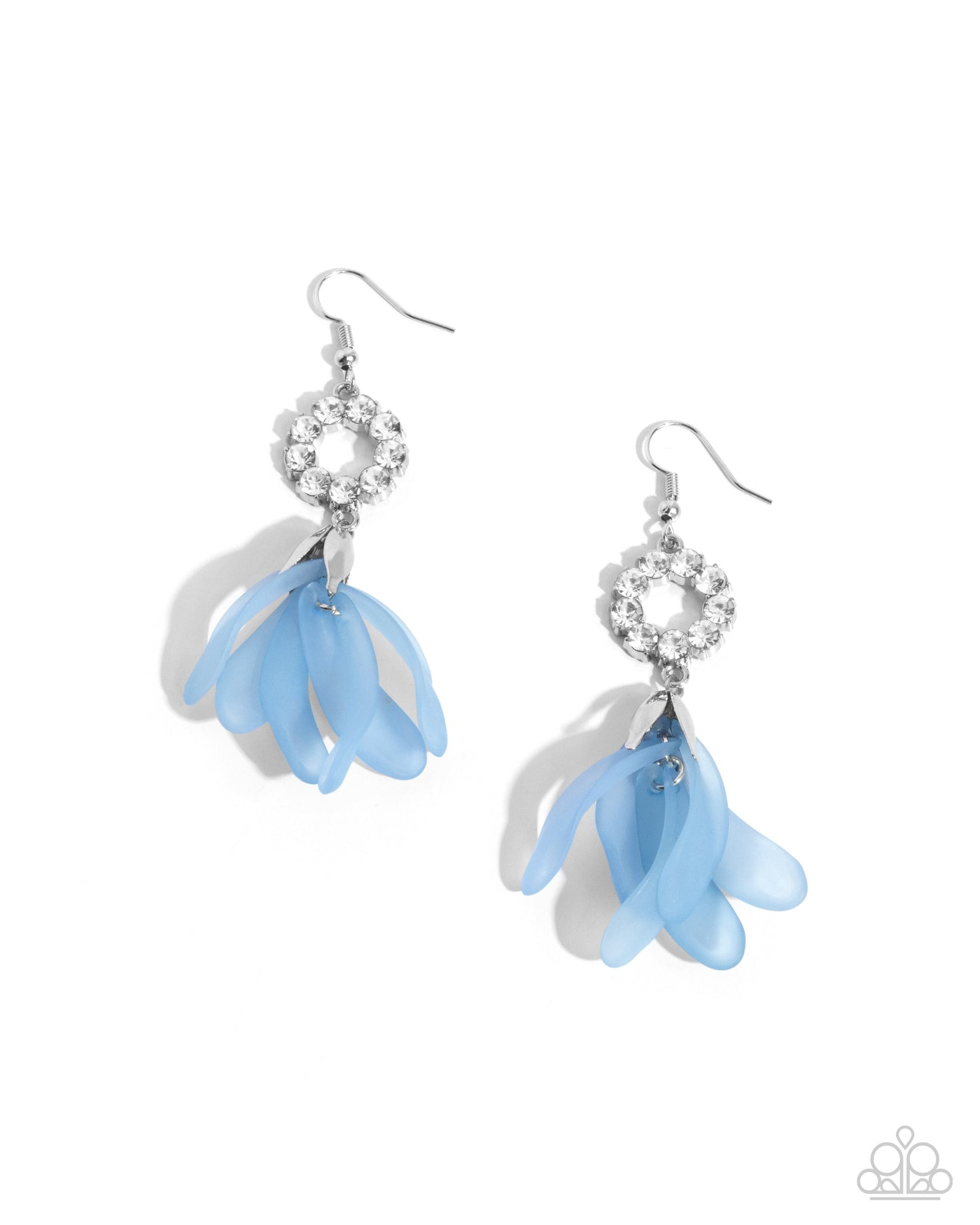 A Finishing Touch Profuse Petals - Blue Earrings