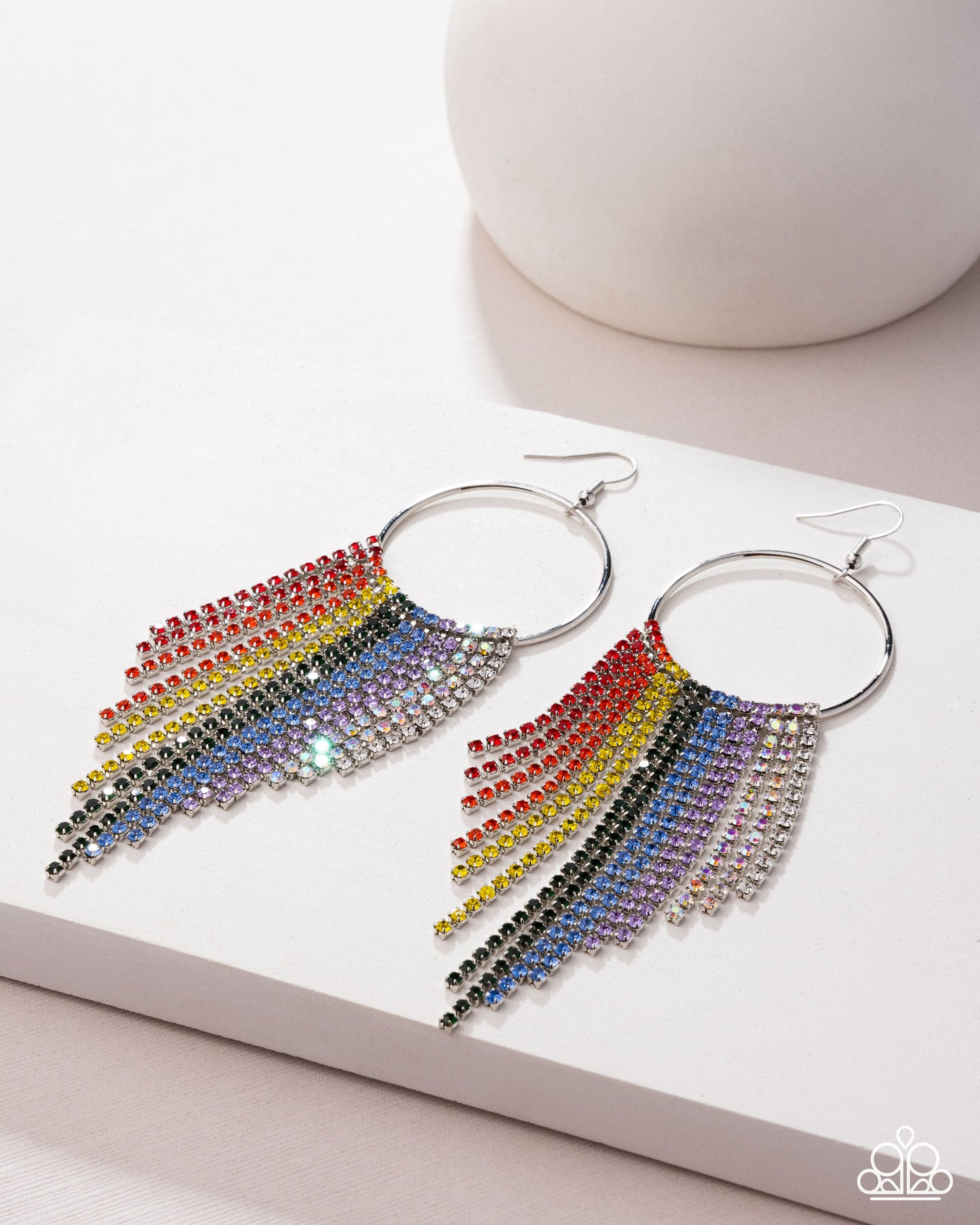 A Finishing Touch Streamlined Shimmer - Multi Earrings