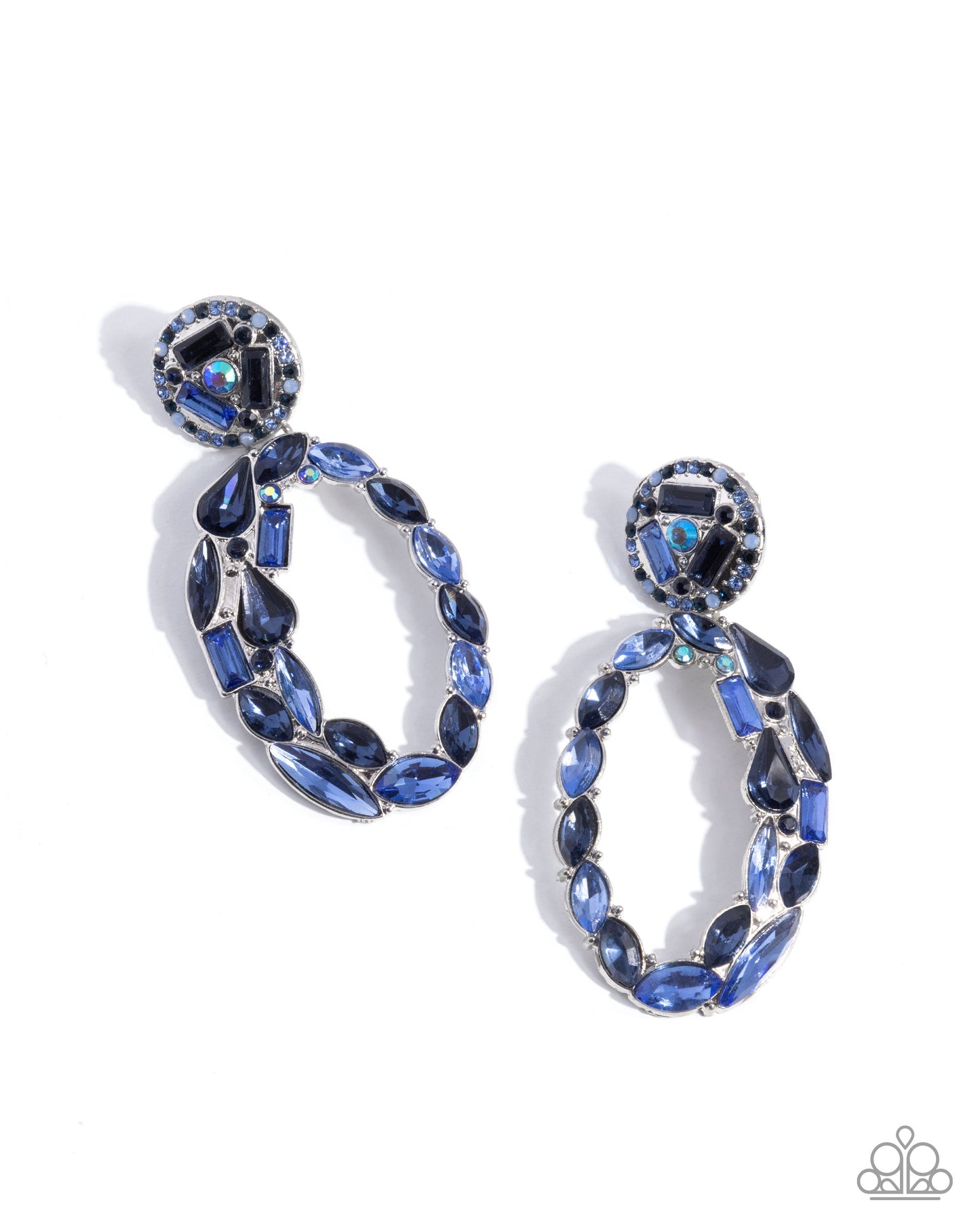 A Finishing Touch Eclectic Elevation - Blue Earrings