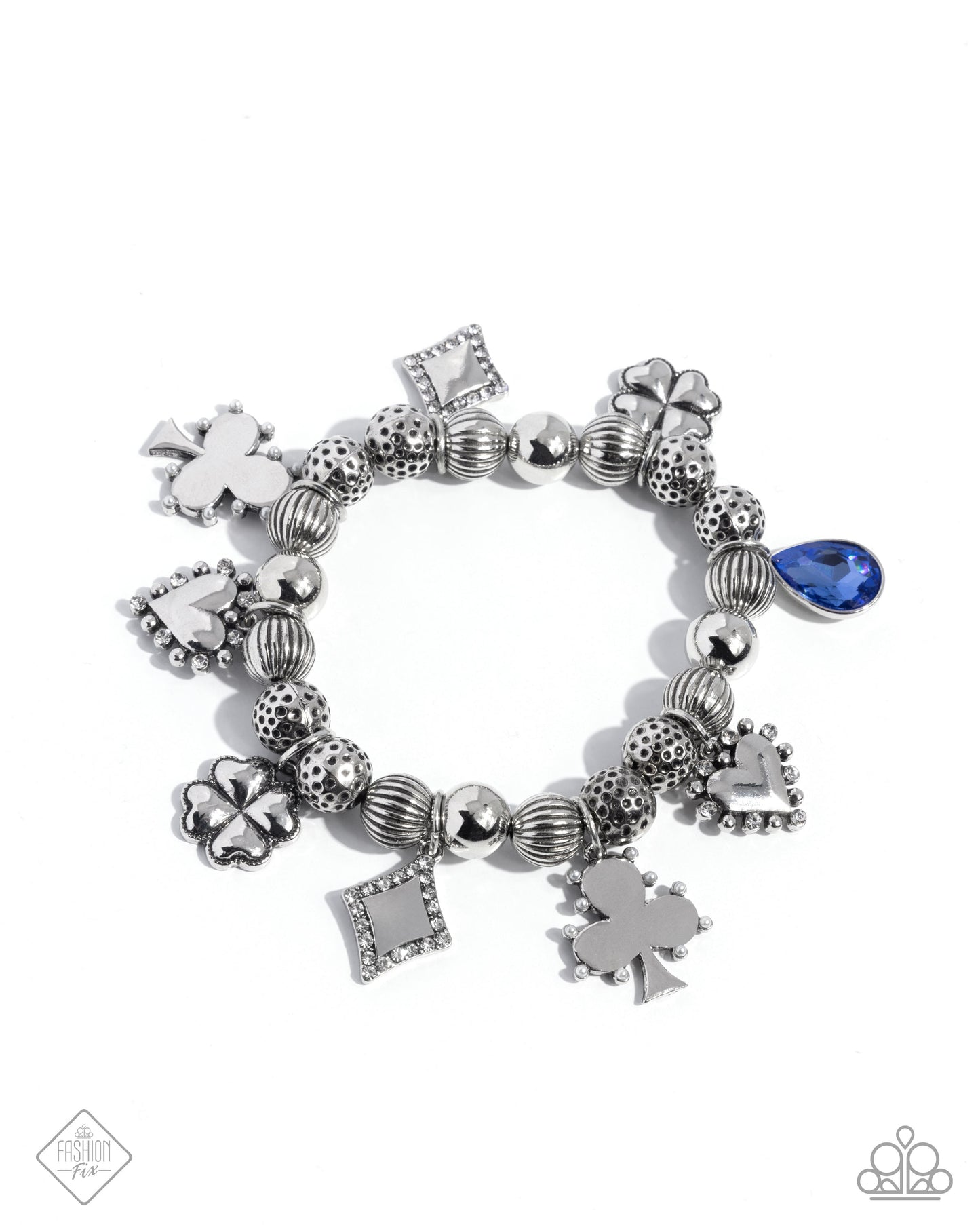 A Finishing Touch Spirited Sentiment - Blue Bracelet