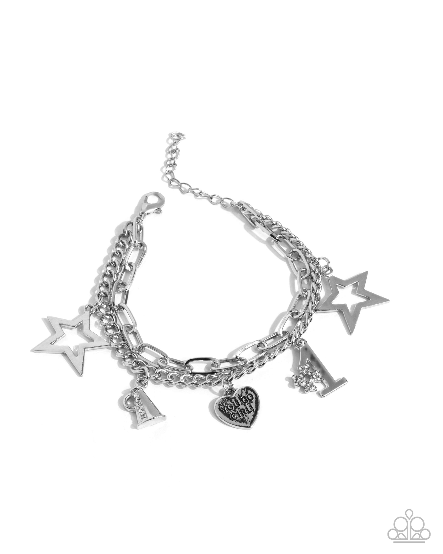 A Finishing Touch Team Spirit - White Charm Bracelet