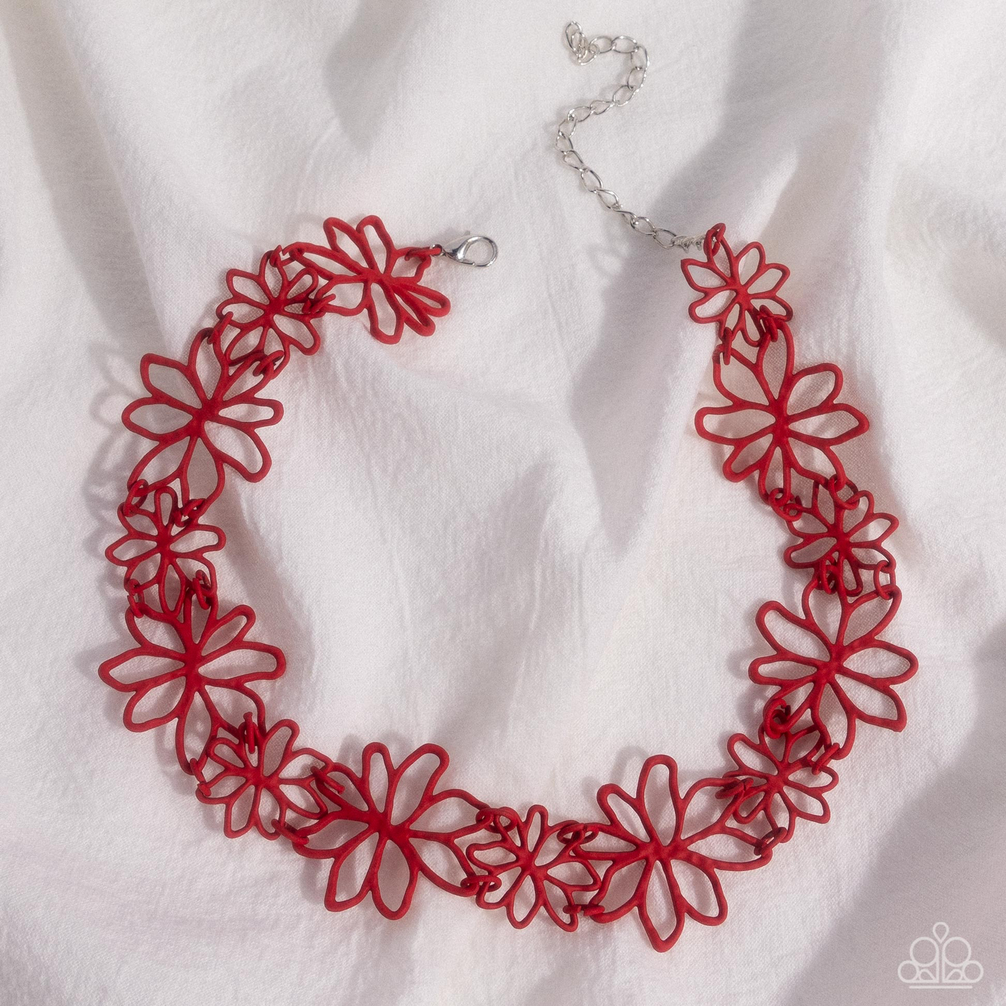A Finishing Touch Bouquet Blend - Red Choker Necklace