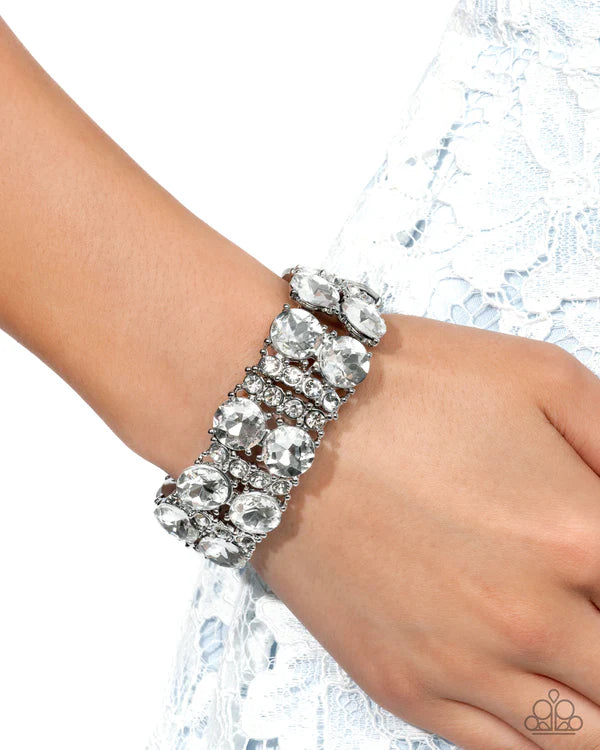 Exact Elegance - White Bracelet - October 2025 LOP