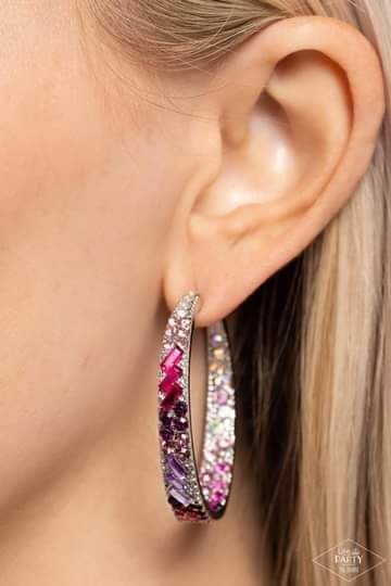 Paparazzi Glitzy by Association - Multi Earrings