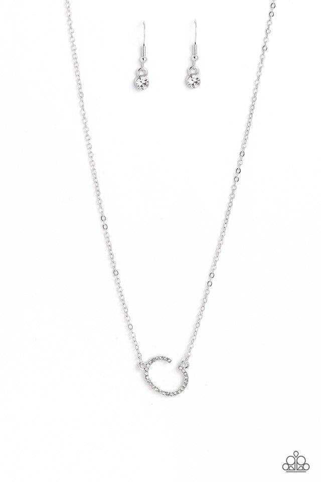A Finishing Touch INITIALLY Yours - C - White Necklace