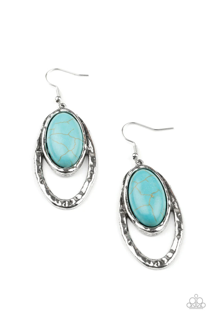 A Finishing Touch Pasture Paradise - Blue Earrings