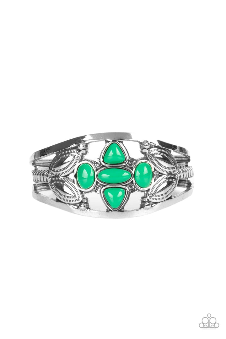 A Finishing Touch Caribbean Cabana - Green Bracelet