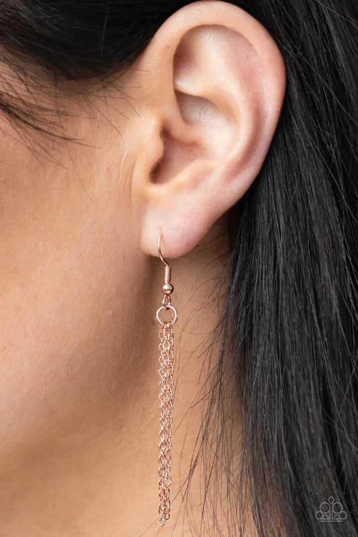 A Finishing Touch Butterfly Prairies - Copper Necklace