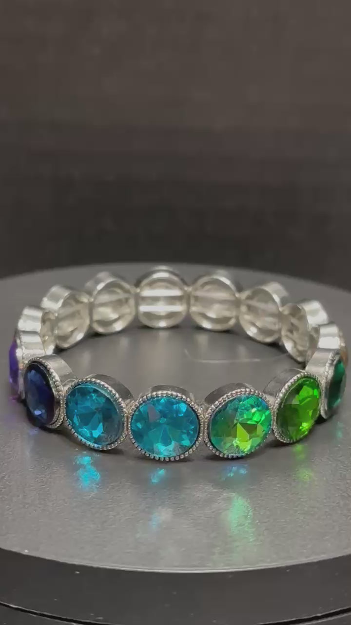 Paparazzi Number One Knockout Multi Bracelet Black Diamond Exclusive