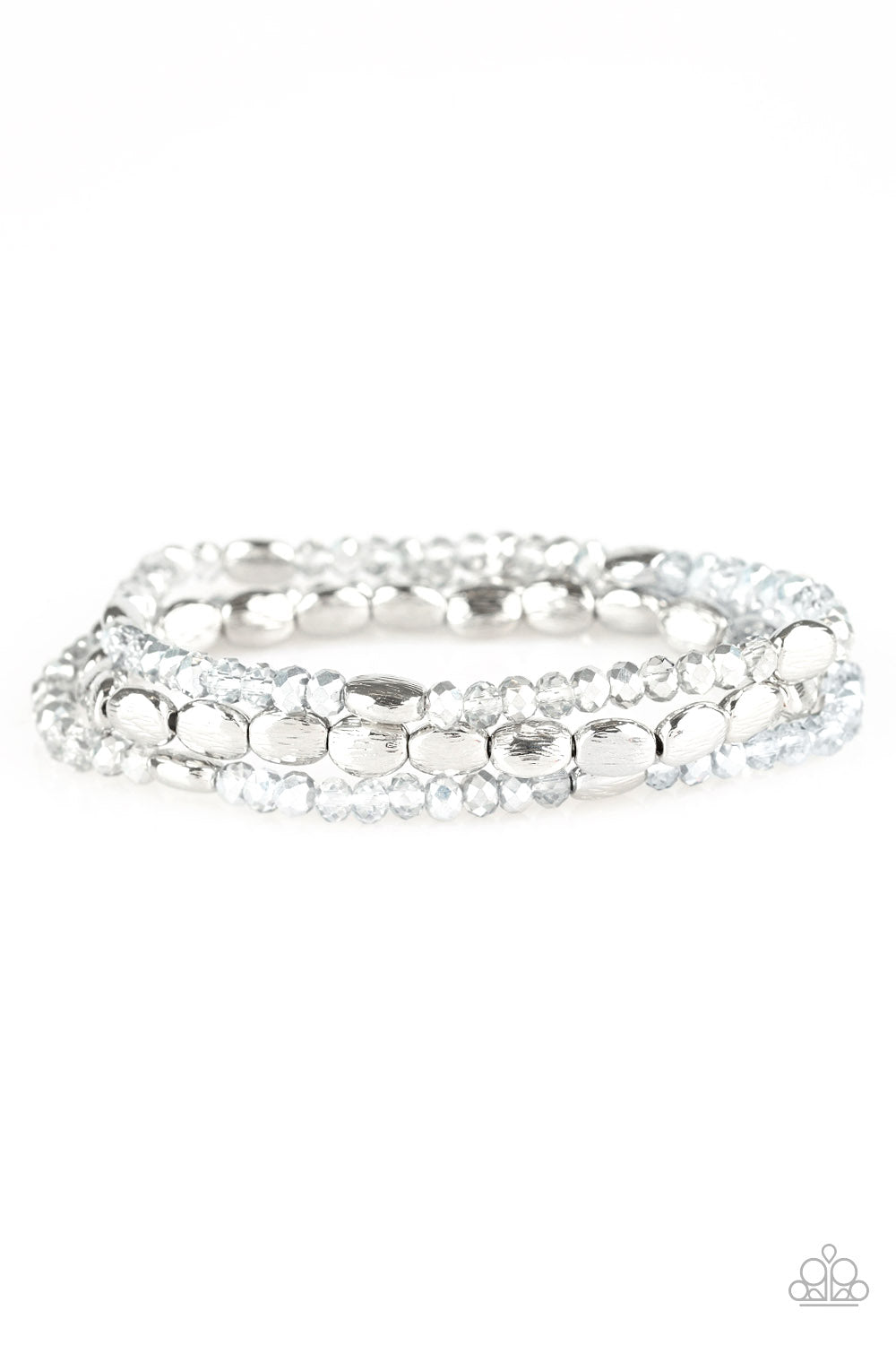 Paparazzi Hello Beautiful - Silver Bracelet - A Finishing Touch