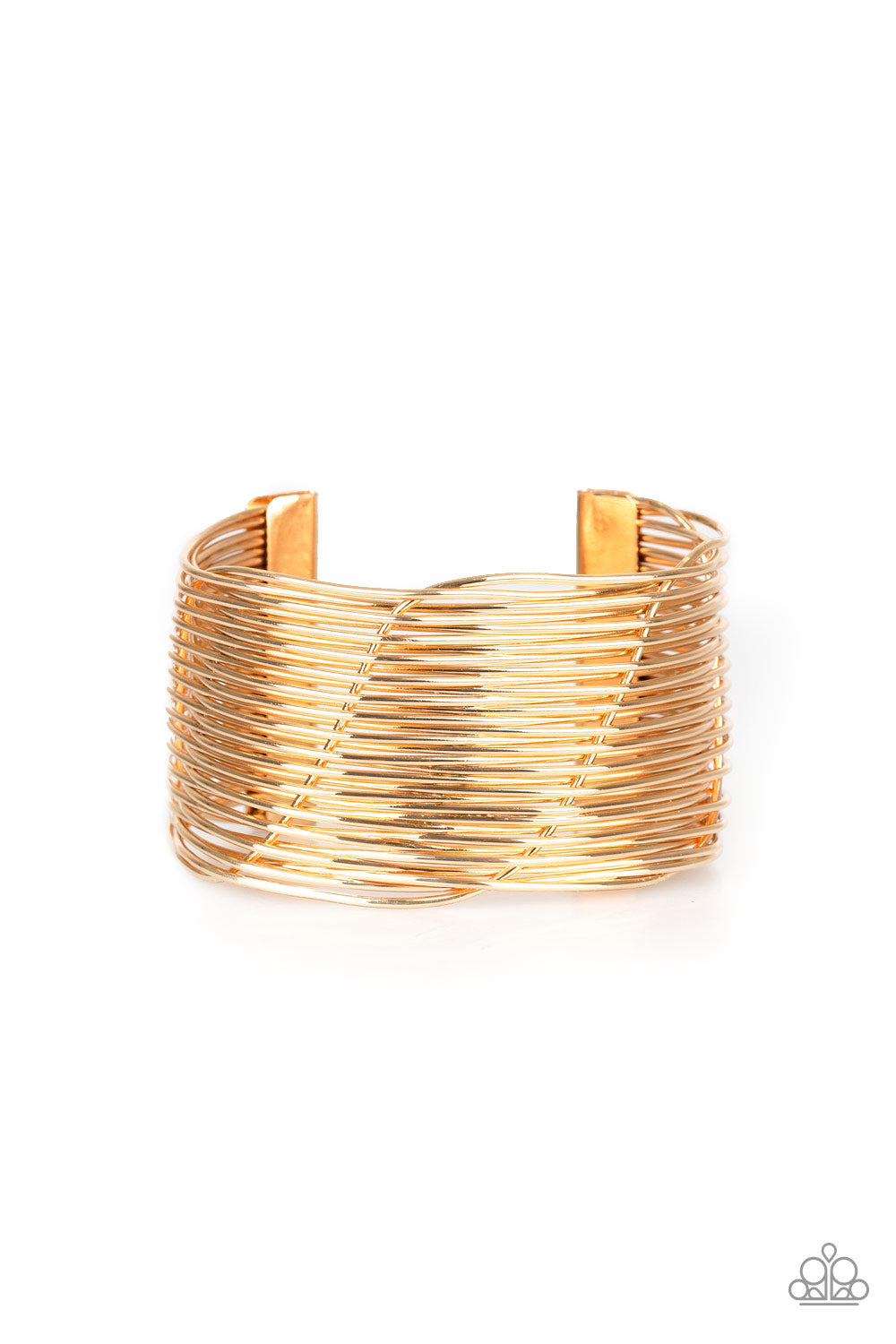 Paparazzi Retro Revamp - Gold Bracelet - A Finishing Touch