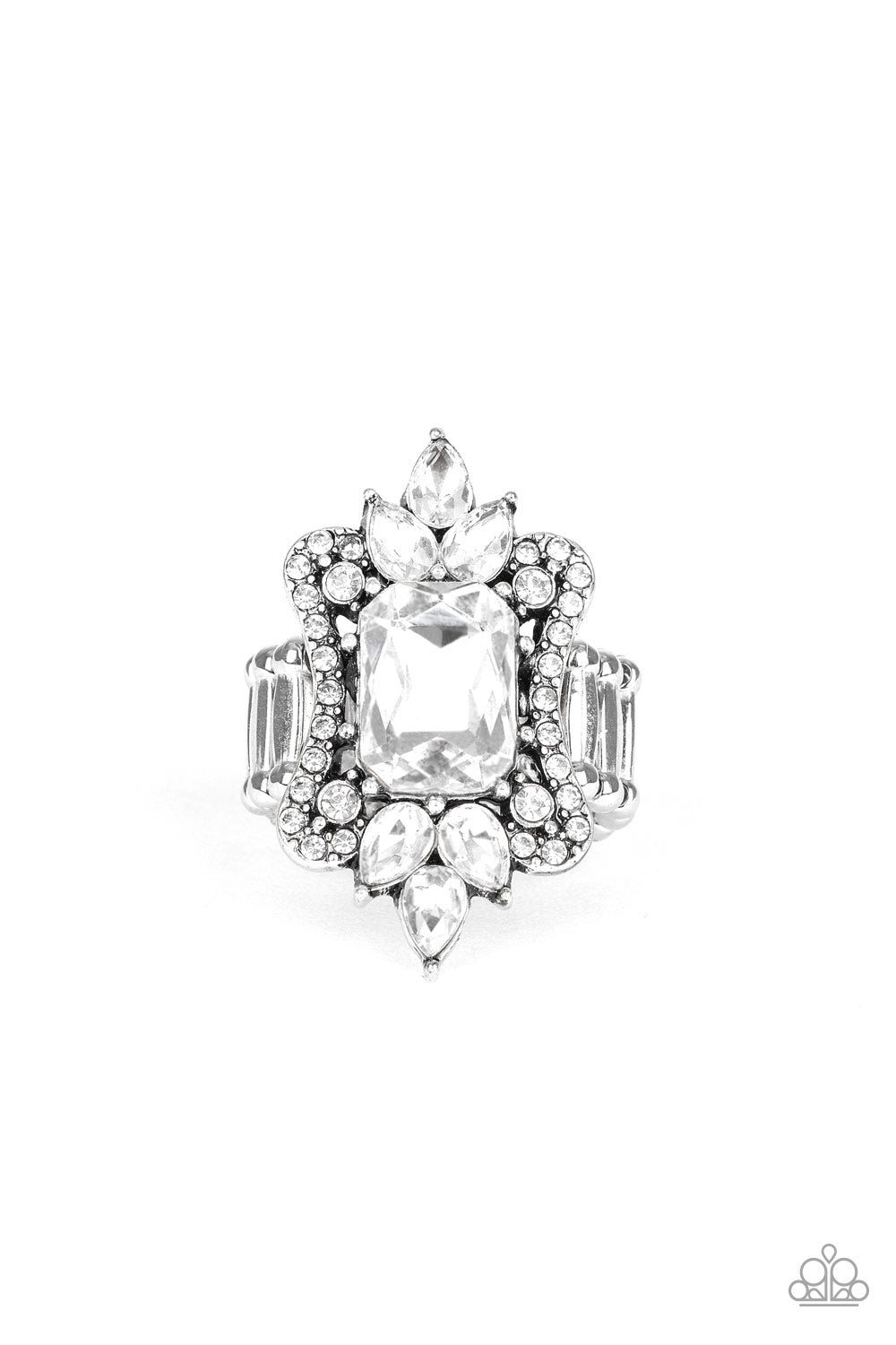 Paparazzi Things That Go Boom! - White - 2020 Empower Me Pink Exclusive - A Finishing Touch