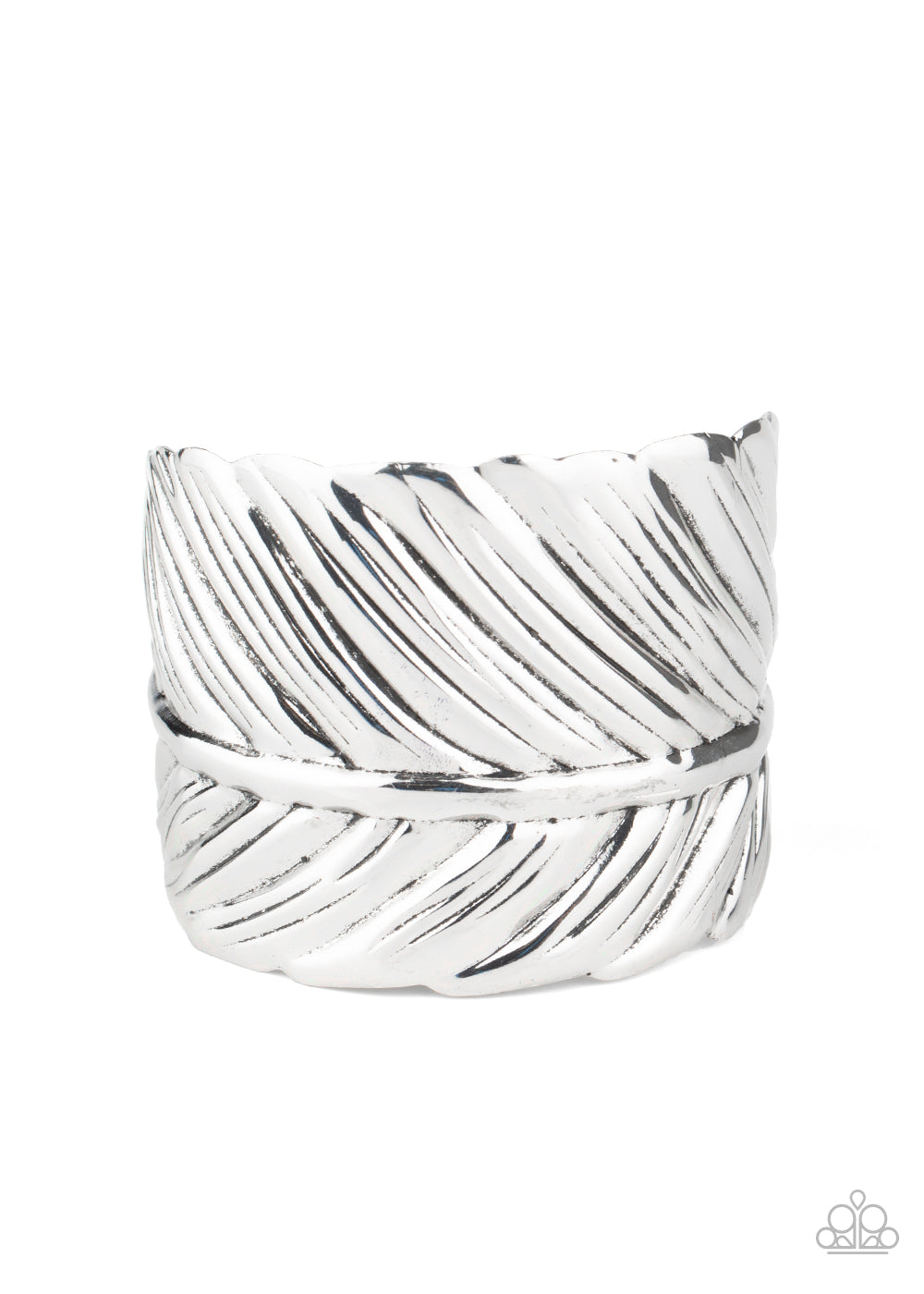 Paparazzi Where Theres a QUILL, Theres a Way - Silver Bracelet - A Finishing Touch
