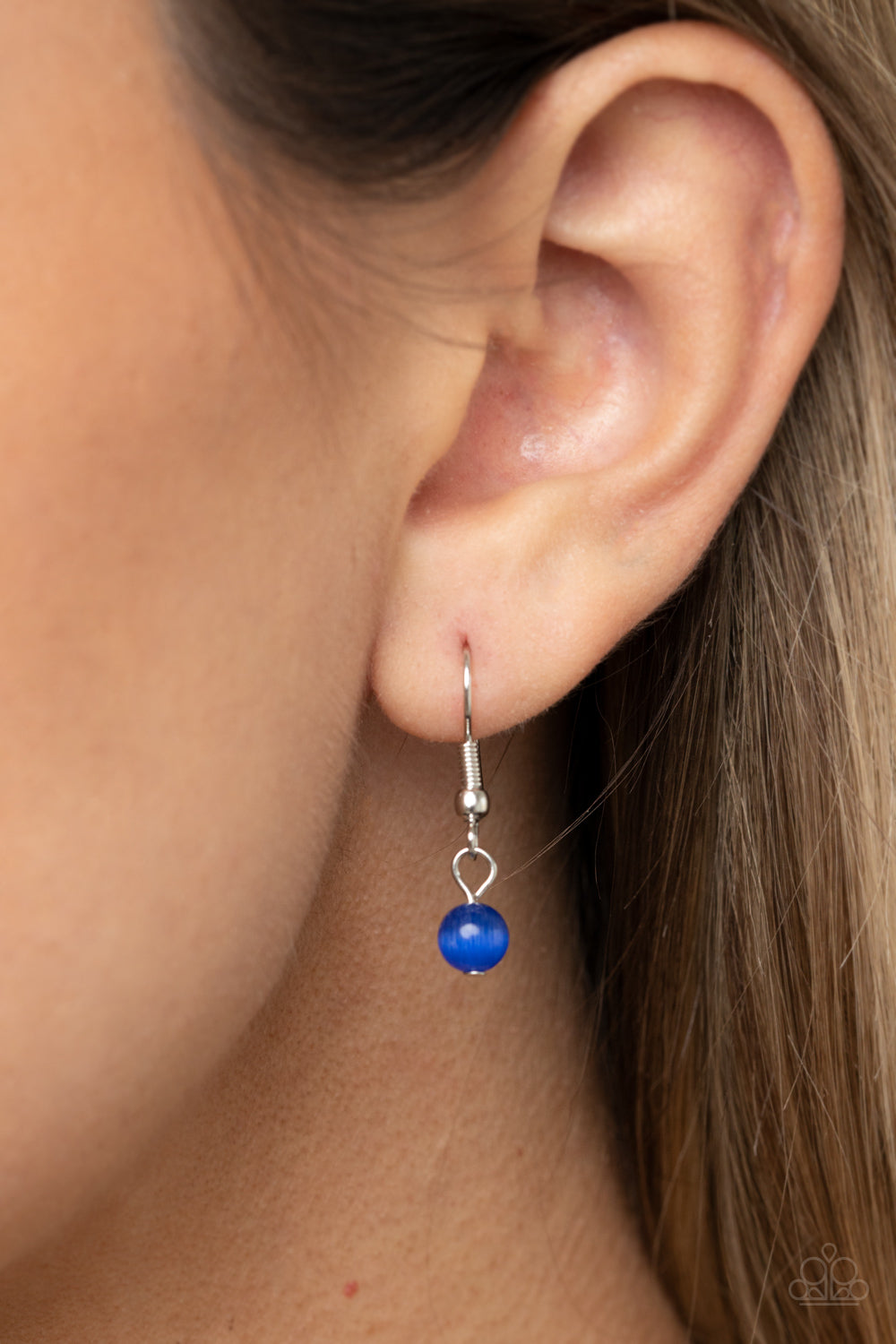 Paparazzi One Can Only GLEAM - Blue Necklace - A Finishing Touch