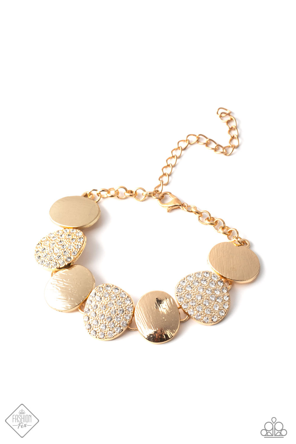Paparazzi Tough LUXE - Gold Bracelet - A Finishing Touch