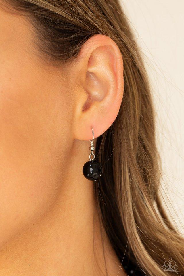 Paparazzi All Dolled UPSCALE - Black Necklace - A Finishing Touch Jewelry