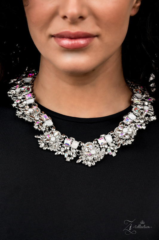 Paparazzi Exceptional 2021 Zi Collection Iridescent Necklace - A Finishing Touch Jewelry