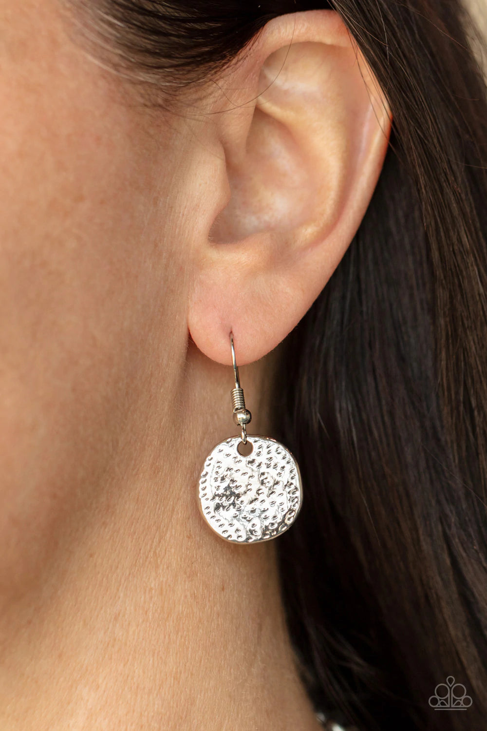 Paparazzi Spot On Sparkle - White Necklace - A Finishing Touch Jewelry