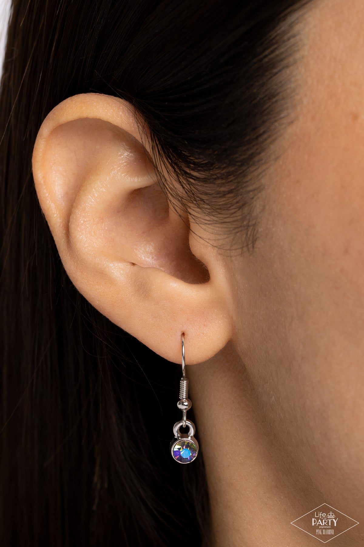 A Finishing Touch Top Dollar Diva - Blue Multi Necklace