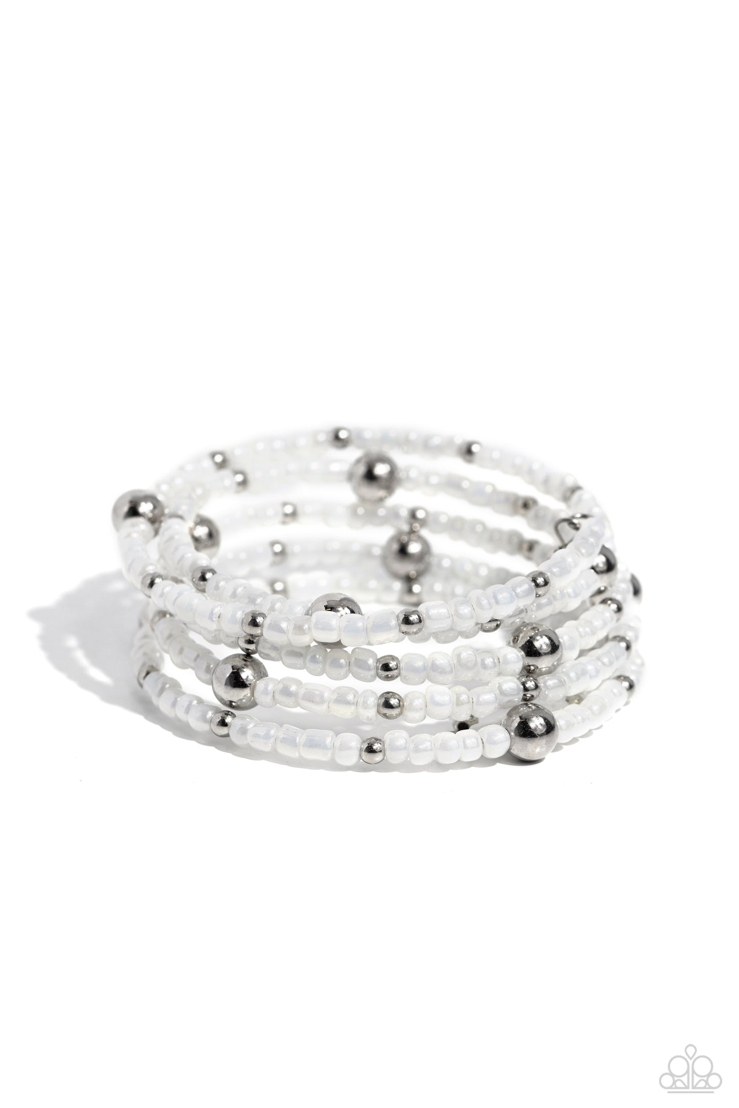 A Finishing Touch Refined Retrograde - White Bracelet