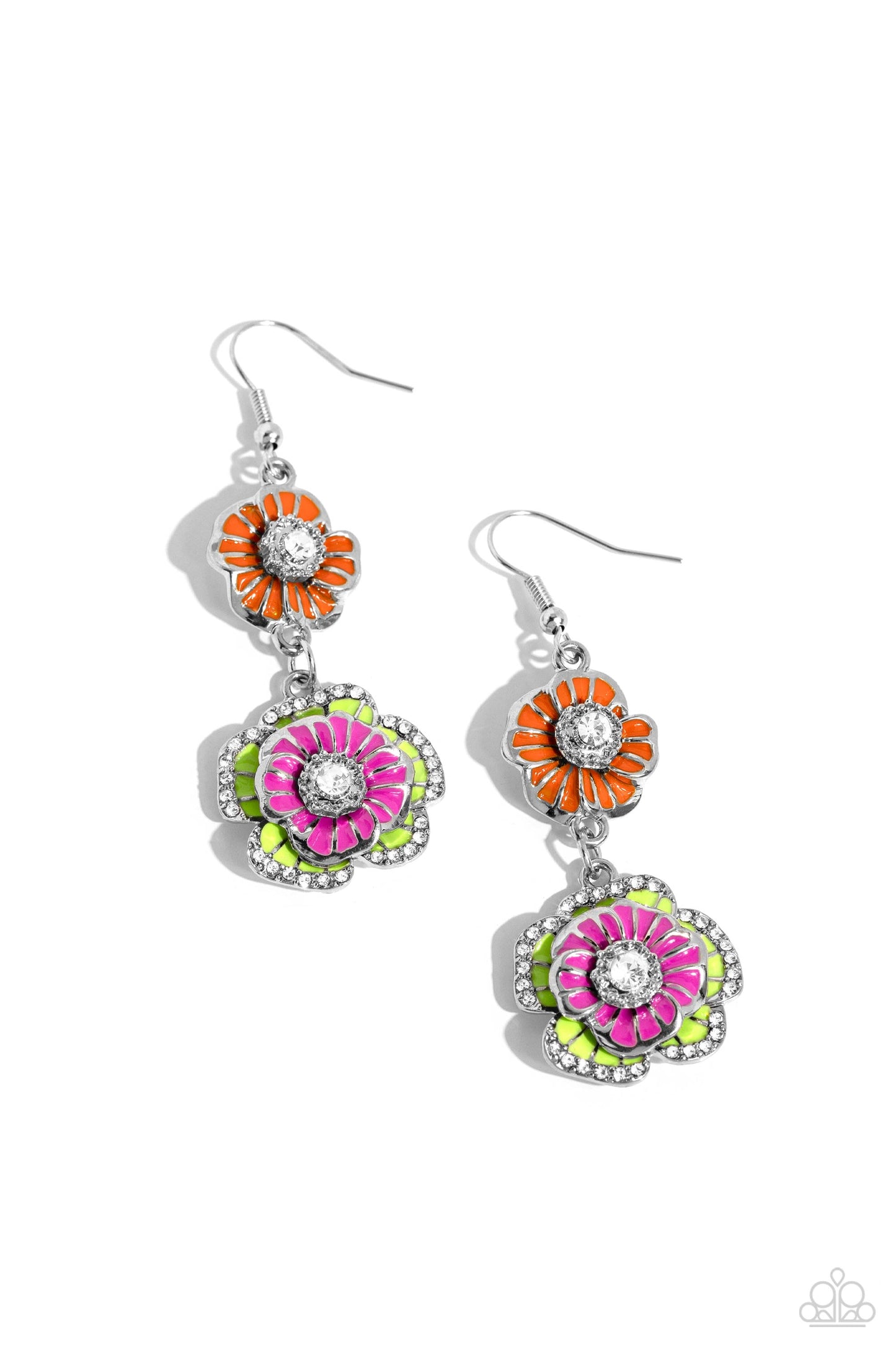 A Finishing Touch Intricate Impression - Multi Earrings
