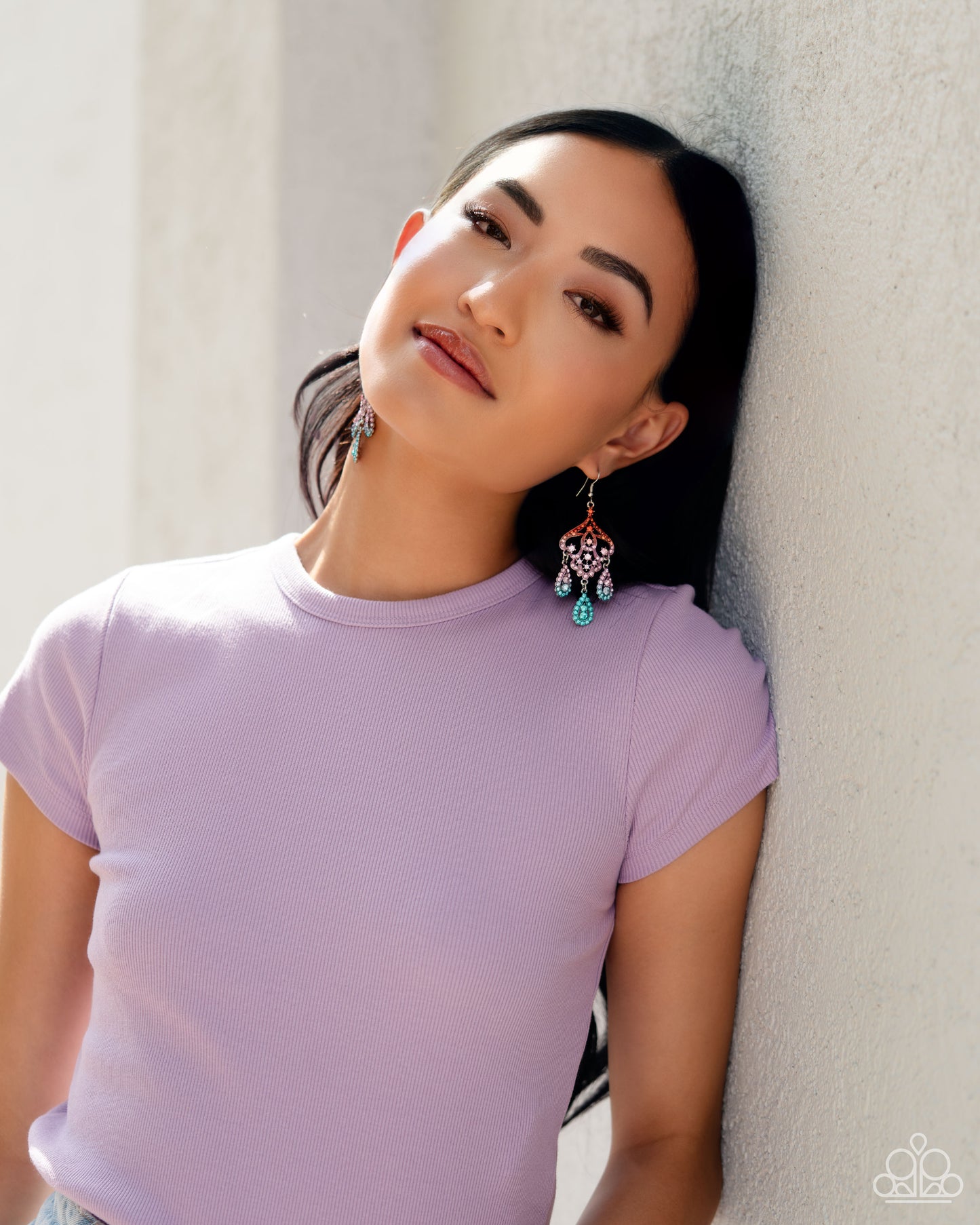 A Finishing Touch Chandelier Command - Multi Earrings