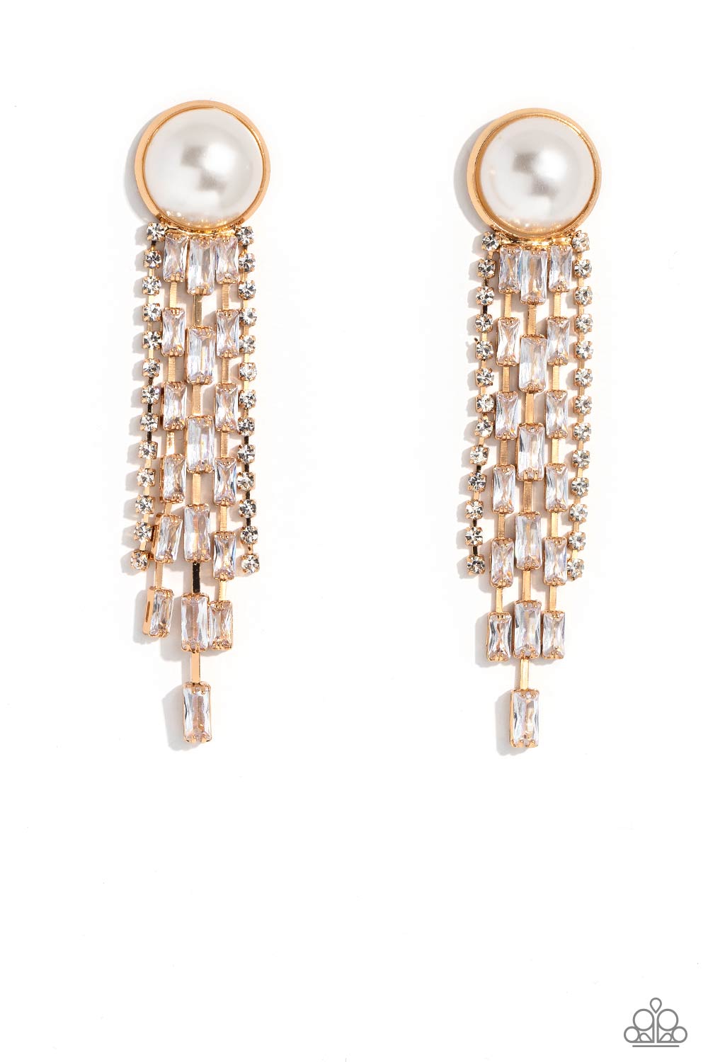 A Finishing Touch Genuinely Gatsby - Gold Earrings