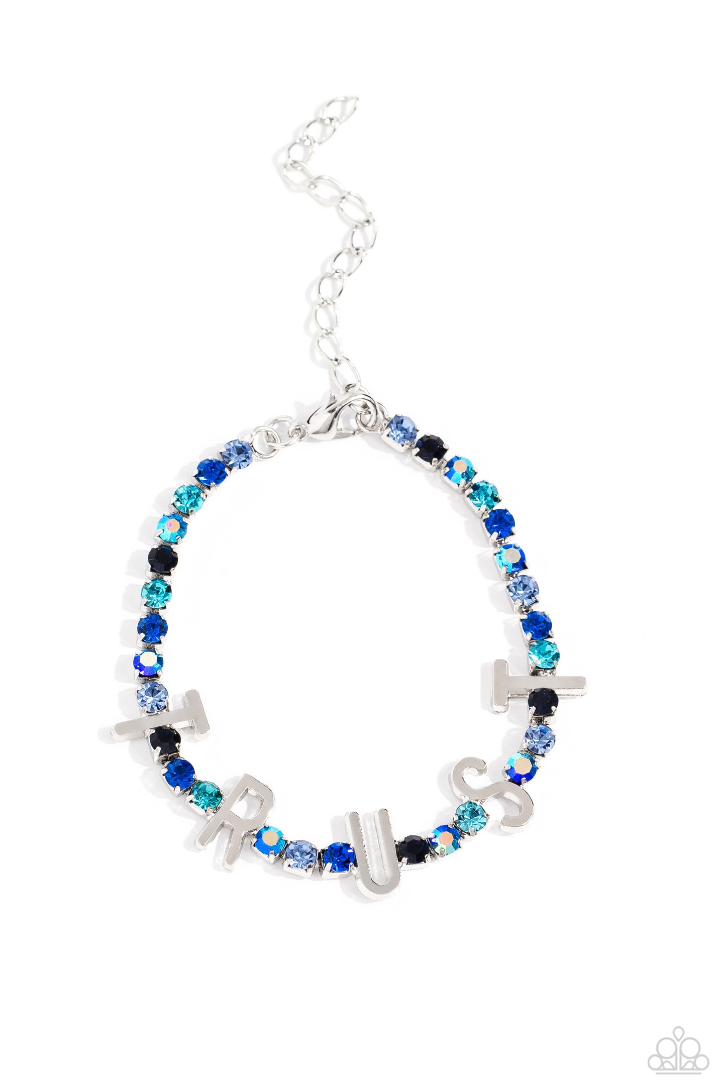 A Finishing Touch I Will Trust In You - Blue Bracelet