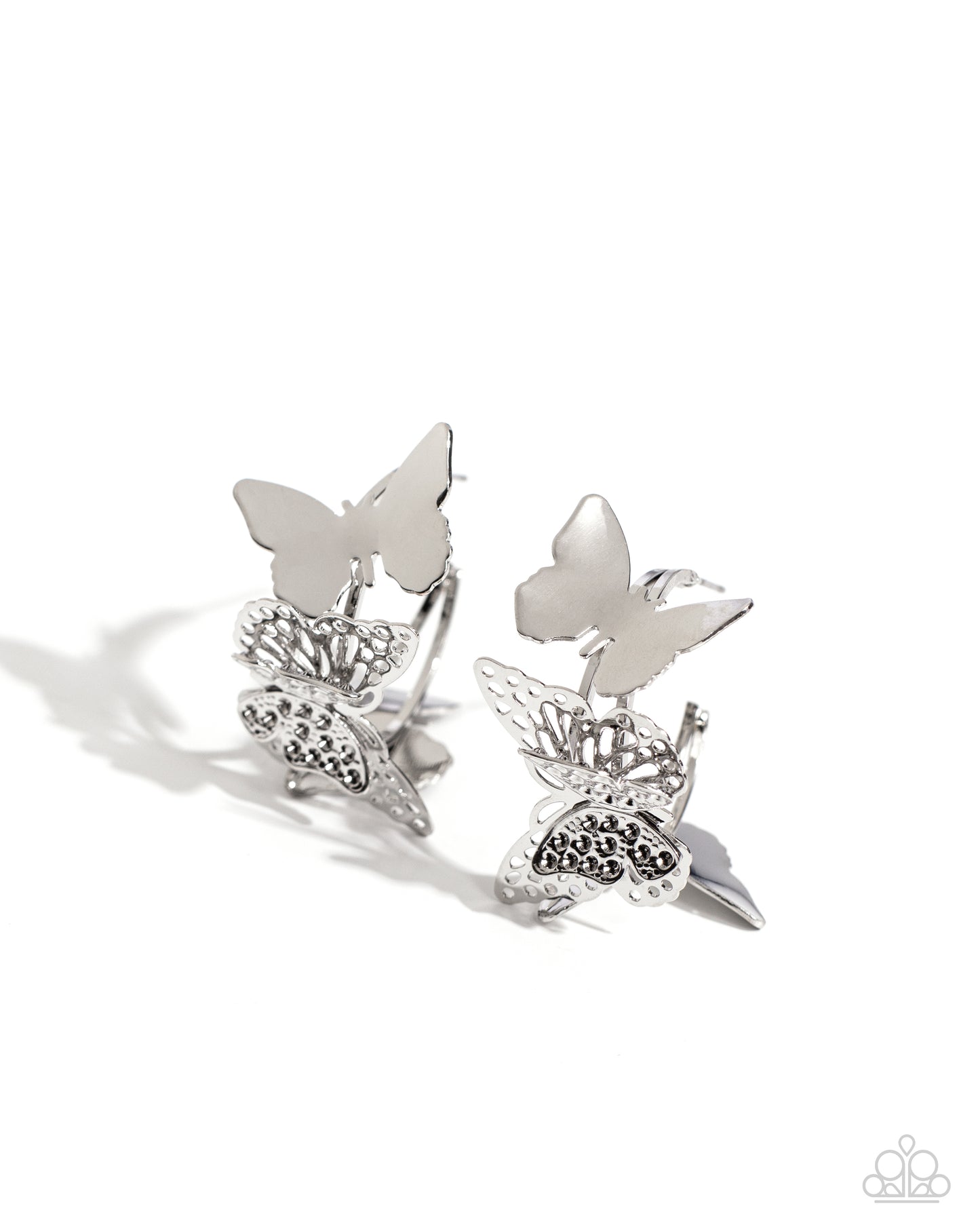 A Finishing Touch No WINGS Attached - Silver Earrings