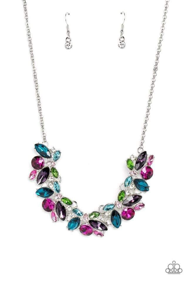 Paparazzi Crowning Collection - 2023 Empower Me Pink Exclusive - Multi Necklace