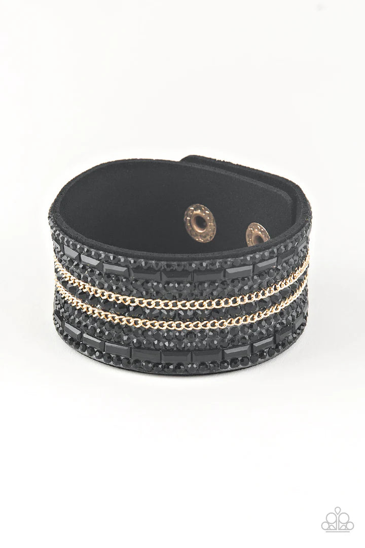 A Finishing Touch Rebel Radiance - Black Bracelet