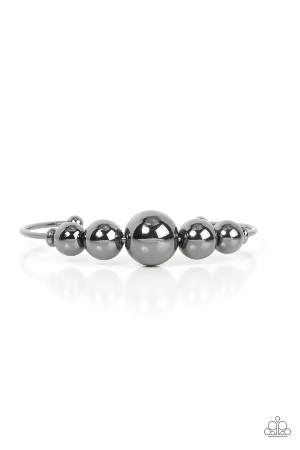 A Finishing Touch Bead Creed - Black Bracelet