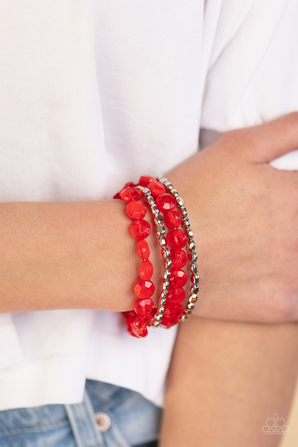 A Finishing Touch Seaside Siesta - Red Bracelet