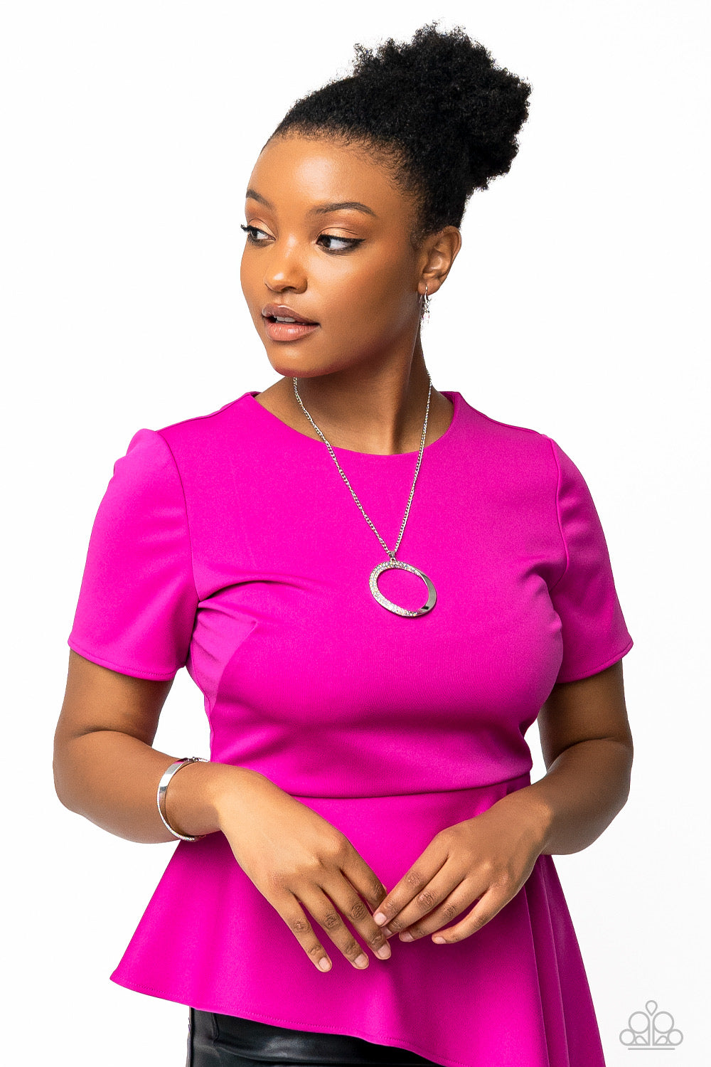 A Finishing Touch Encrusted Elegance - Multi Necklace