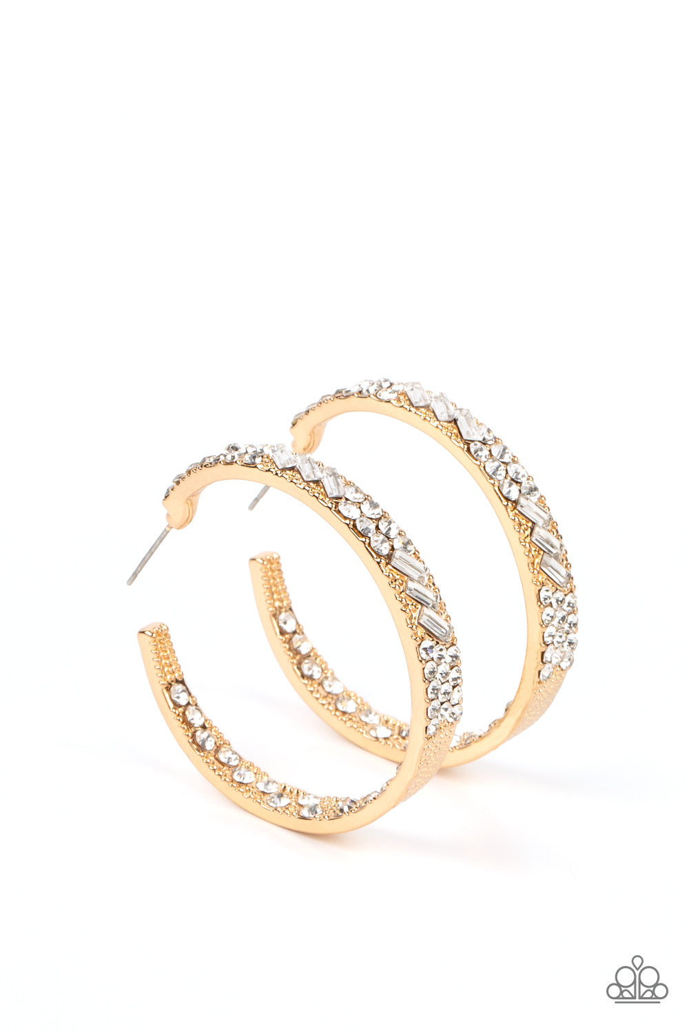 A Finishing Touch GLITZY By Association - Gold Earrings