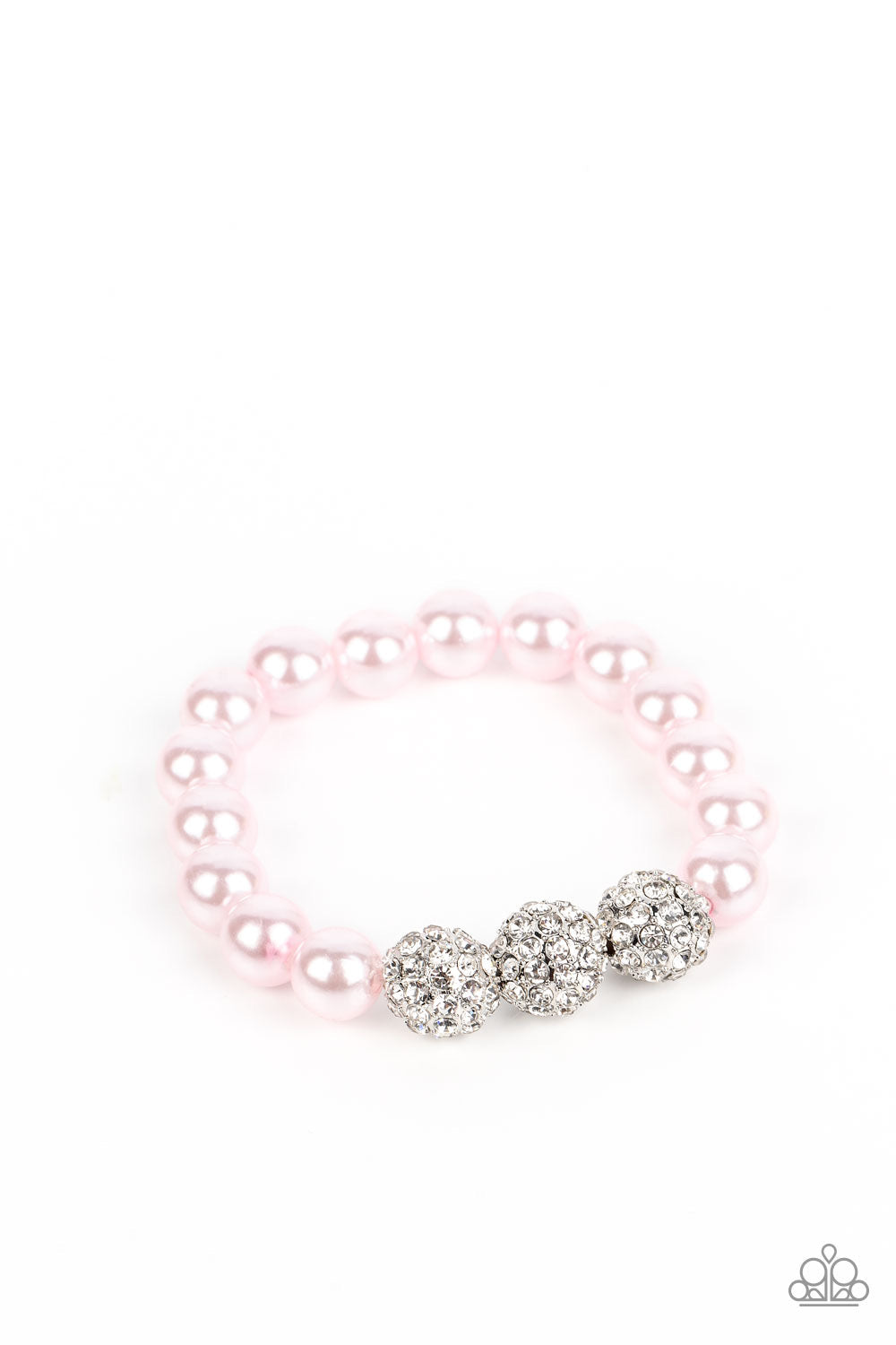 Paparazzi Breathtaking Ball - Pink bracelet