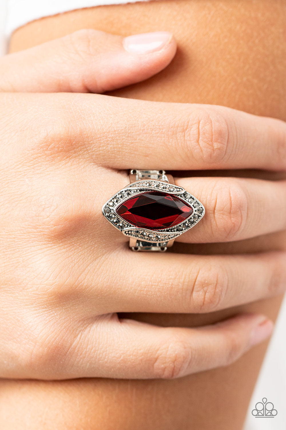 A Finishing Touch Let Me Take a REIGN Check - Red Ring