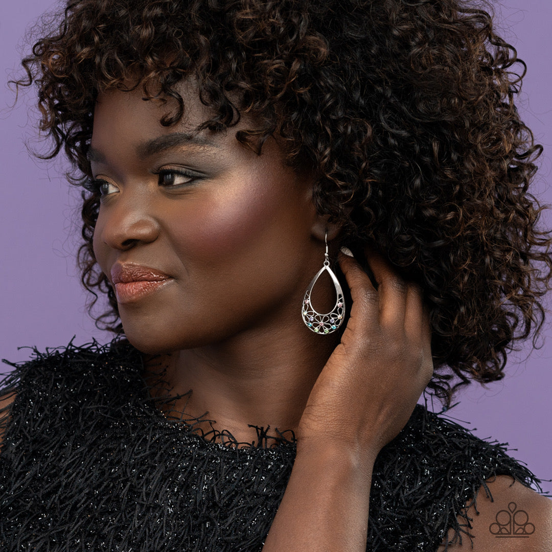 Paparazzi Terrace Trinket - Multi Earrings -Paparazzi Jewelry Images