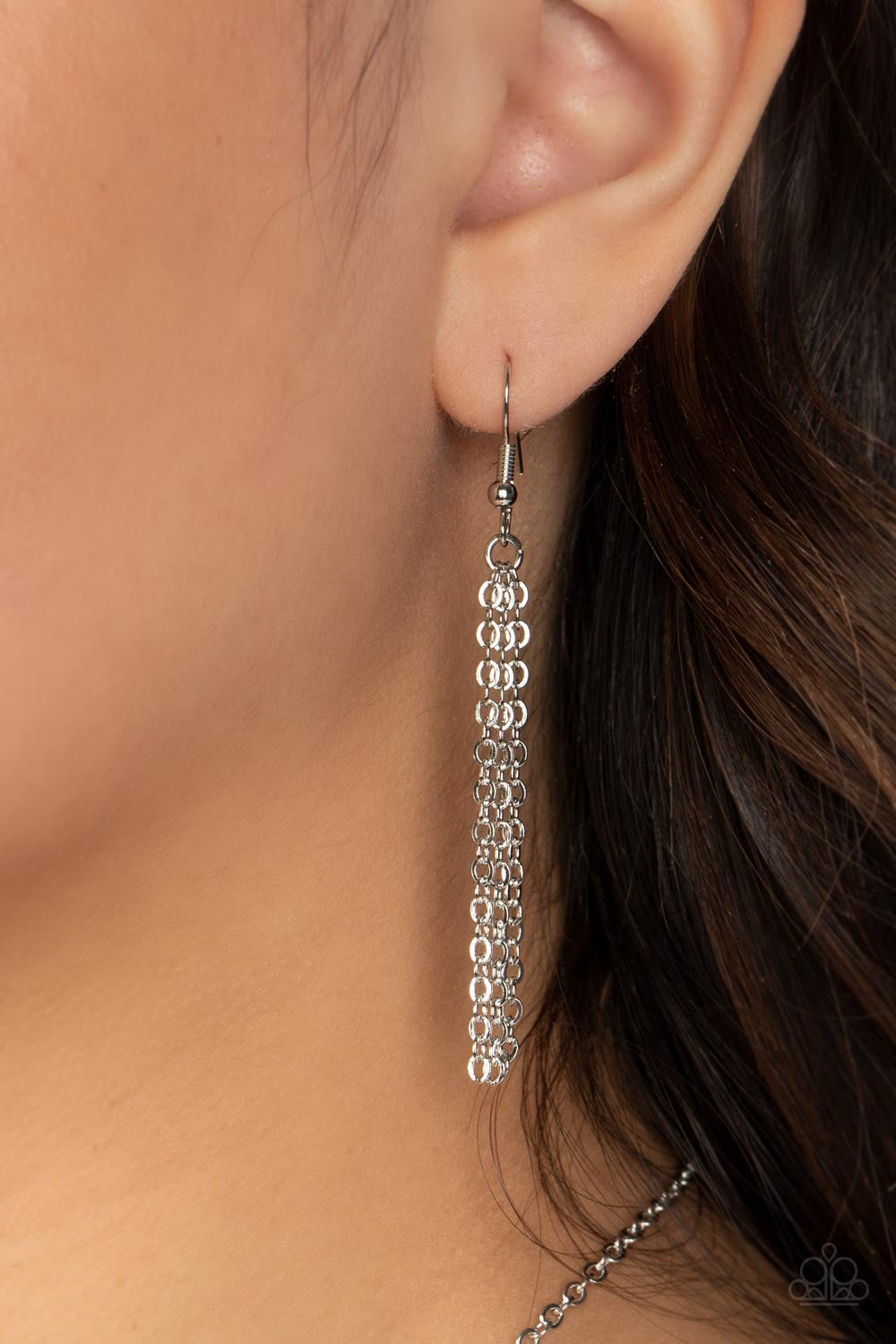 Paparazzi Opalescent Oblivion - Blue Necklace -Paparazzi Jewelry Images