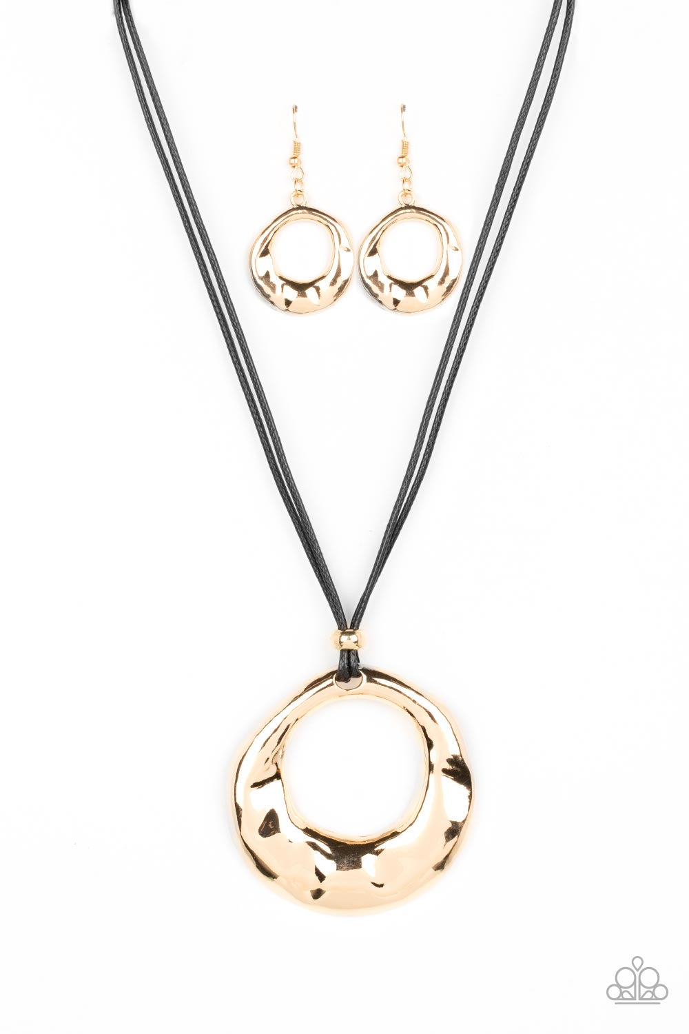 Paparazzi Tectonic Treasure - Gold Necklace