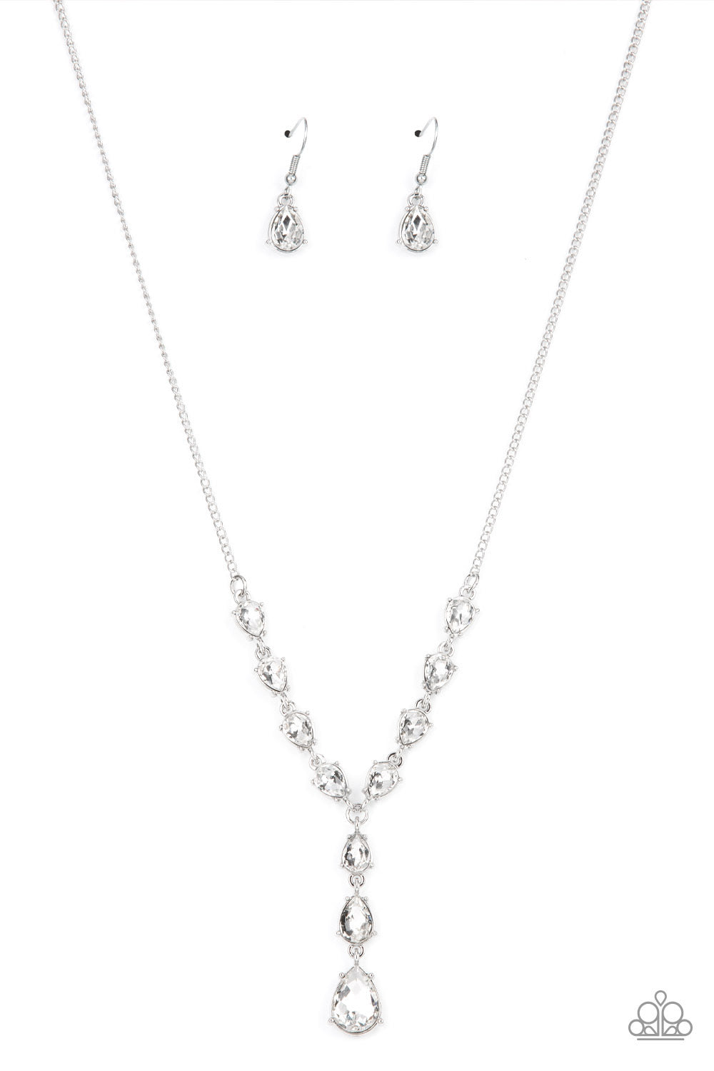 A Finishing Touch Park Avenue A-Lister - White Necklace