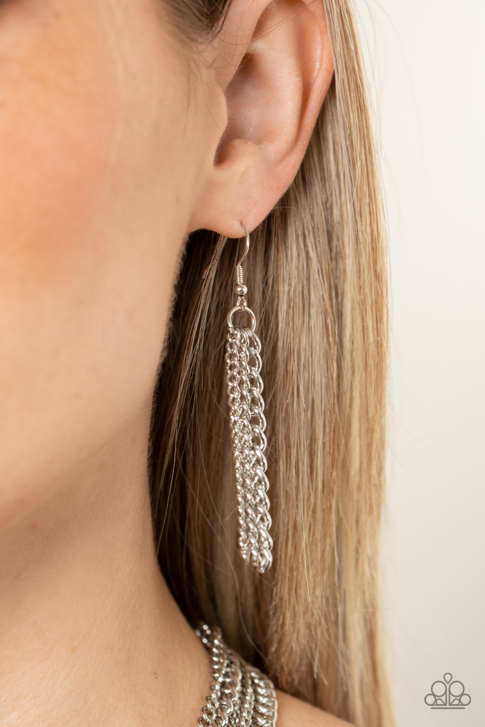 A Finishing Touch Top of the Food Chain - Silver Necklace