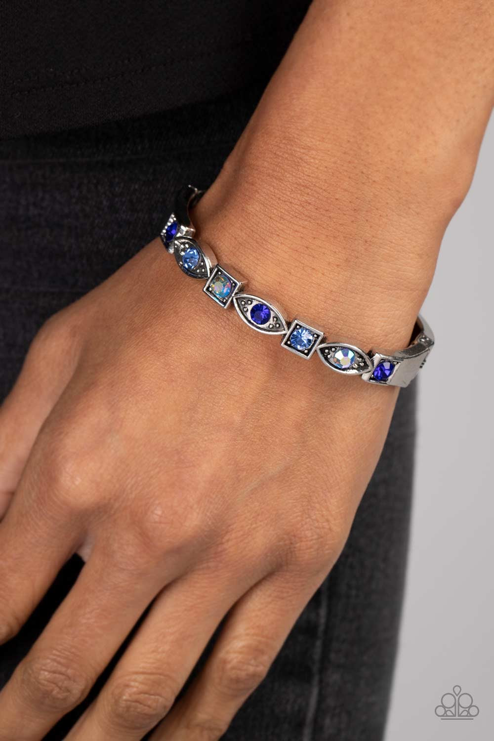 A Finishing Touch Poetically Picturesque - Blue Bracelet